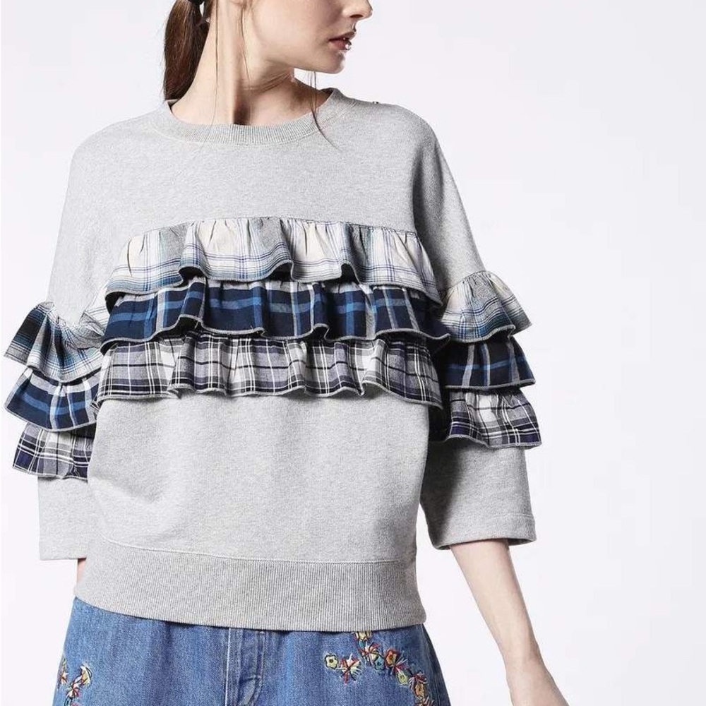 Diesel Ruffle Sweater - Picture 3 of 5
